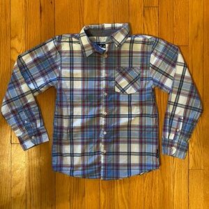 Boys size medium (10/12) Ben Sherman Plaid Long Sleeve Shirt